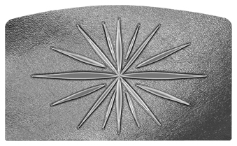 DACRO-603-SL Starburst Silver